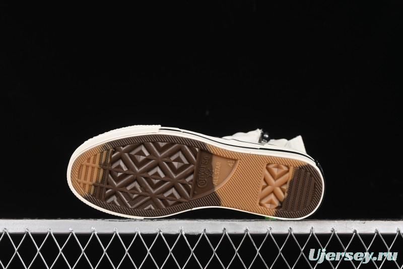 Converse Chuck 70 Plus X-High Deconstructed Platform Sneakers - A08261C