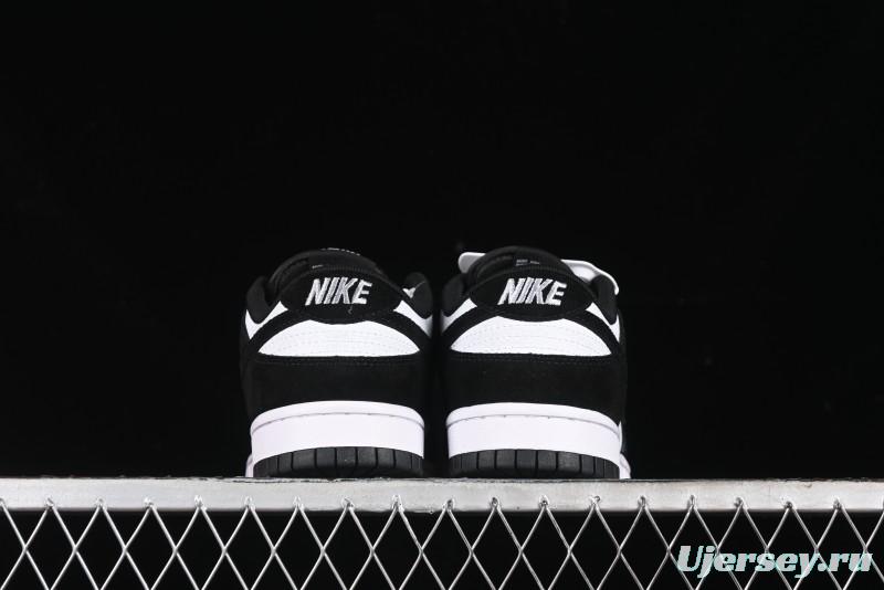 Nike Dunk Low Suede Panda Casual Sneakers - FQ8249-100