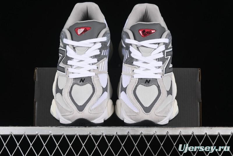 New Balance 9060 Retro Casual Running Sneakers with ABZORB Cushioning Technology - U9060GRY
