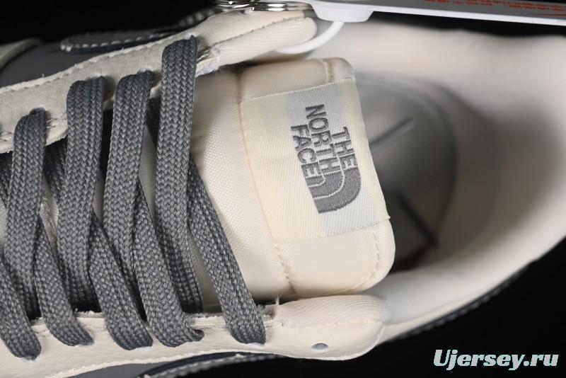 Nike Air Force 1 '07 Low The North Face Bear Collaboration - Beige Grey Swoosh Low-Top Casual Sneakers - KK1988-011