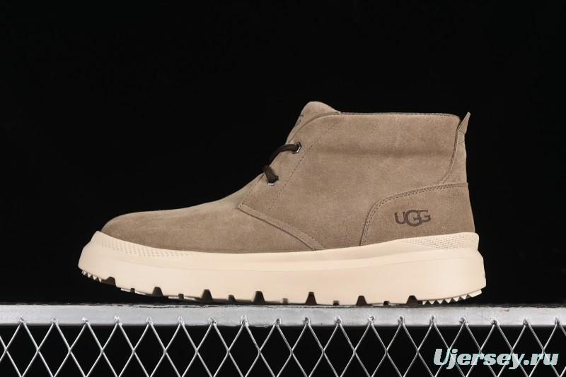 UGG Burleigh Chukka Comfort Flat Lace-Up Round Toe Casual Boots - 1151773