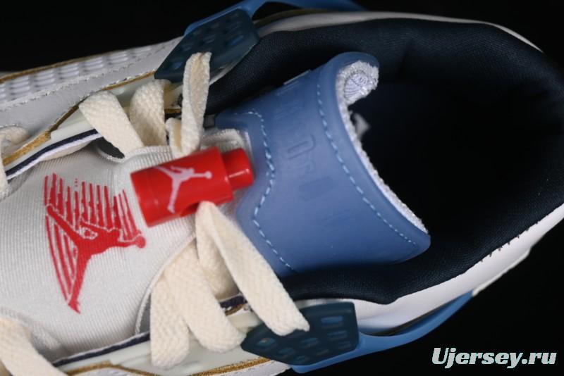 Nike Jordan Spizike Low AJ Hybrid Elements White Blue Culture Casual Sneakers - HM3712-164