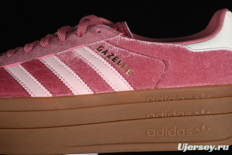 Adidas Originals Gazelle Bold IG4389 Low-Top Sneakers with Thick Sole for Slip Resistance and Durability