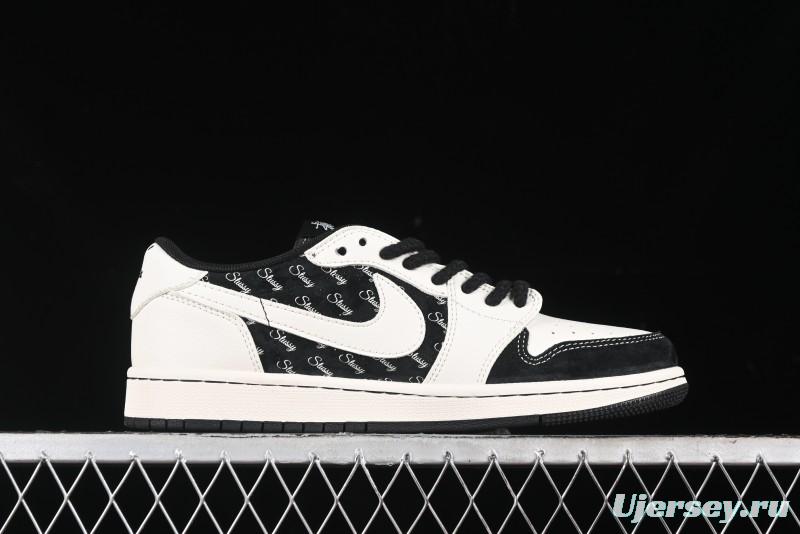 Nike Travis Scott x Fragment Design x Air Jordan 1 Low OG SP Sneakers - SJ2068-128