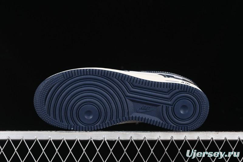 Nike Air Force 1 '07 Low The North Face x CDG Dark Blue Casual Sneakers - KK1988-014