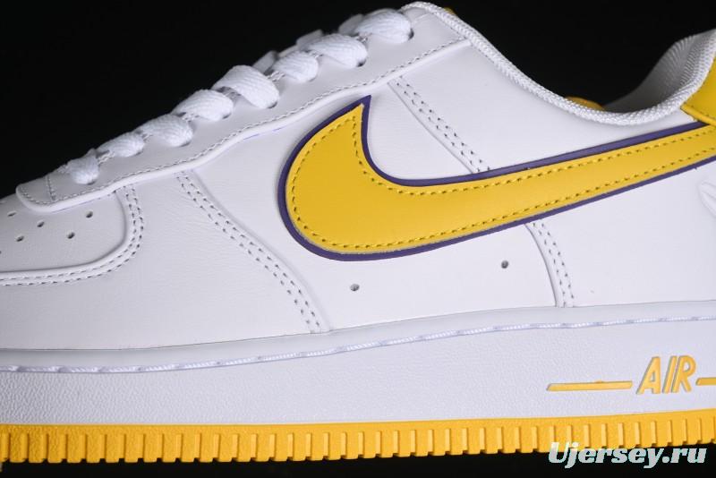 Nike Air Force 1 '07 Low Kobe Full-Grain Leather Casual Sneakers with Full-Length Air Cushion - FZ1151-100