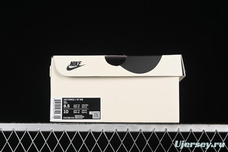Nike Air Force 1 '07 Low Fragment Design Casual Sneakers - CW2288-019