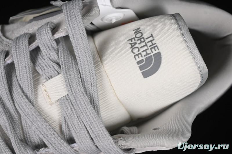 Nike Air Jordan 1 Low AJ1 The North Face Collaboration - Suede Grey Retro Basketball Shoes - DM5688-111