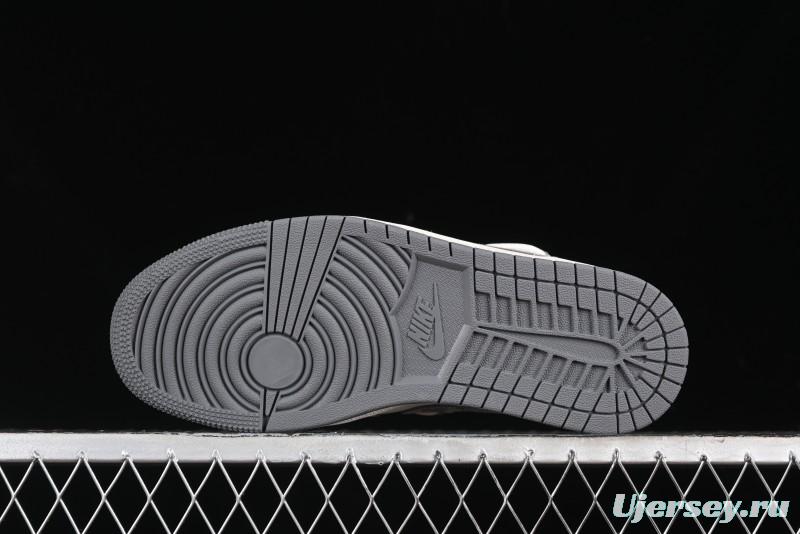 Nike Air Jordan 1 Low Retro Basketball Shoes with Custom Bear Collaboration - SJ9950-018