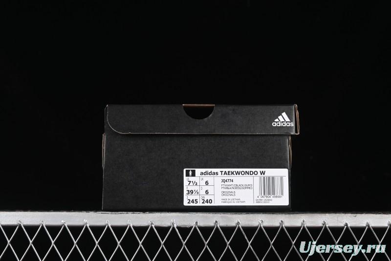 Adidas Originals Taekwondo Low-Top Training Shoes with Full-Grain Leather Wrap Comfortable Anti-Slip Durable - JQ4774