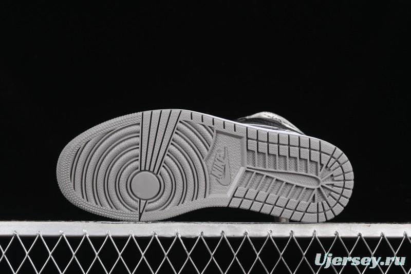 Nike Air Jordan 1 High OG "Satin Shadow" Retro Basketball Shoes - FD4810-010