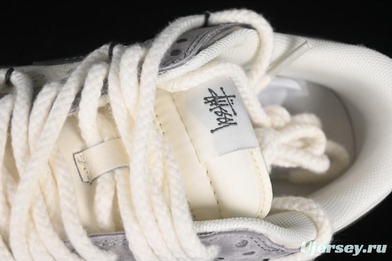 Nike SB Dunk Low Stussy Anniversary Custom Low-Top Casual Skate Shoes - SJ2068-295