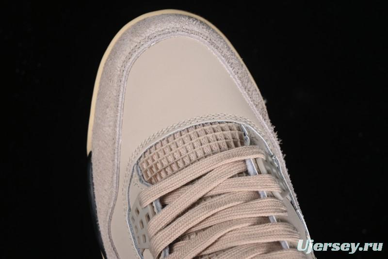 Nike A Ma Maniere x Air Jordan 4 Retro "Fossil Stone" - FZ4810-200