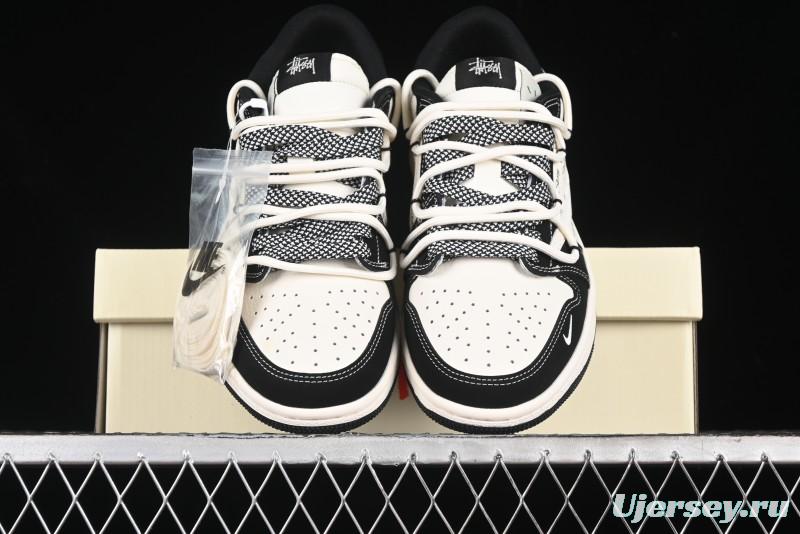 Nike Travis Scott x Fragment Design x Air Jordan 1 Low OG SP AJ1 Sneakers - SJ0086-131