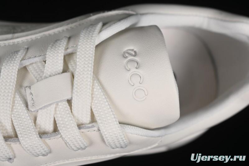 ECCO Street ACE Series Autumn New Retro Fashion Casual Leather Platform Sneakers - 63336101002