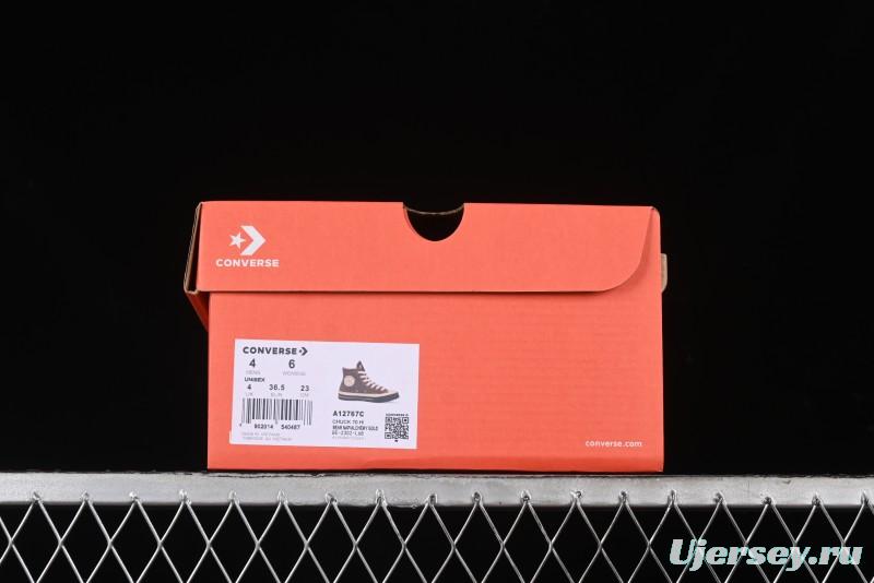 Converse Zoo Happy Pets Series High-Top Fleece-Lined Casual Sneakers with Animal-Themed Design - A12767C