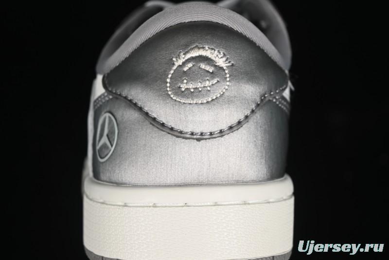 Nike Travis Scott x Fragment Design x Air Jordan 1 Low OG SP AJ1 Culture Casual Sneakers - AG3702-802