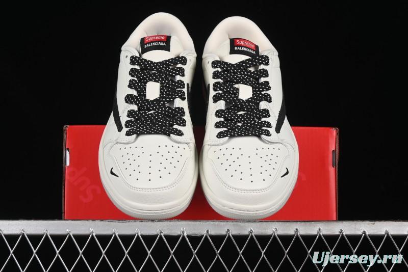 Nike Travis Scott x Fragment Design x Air Jordan 1 Low OG SP AJ1 Supreme Collaboration - JH6088-704