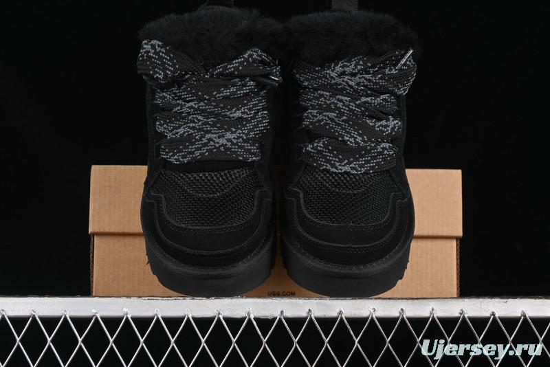 UGG Classic Ultra Mini Mel Dual-Color Lace-Up Low-Top Casual Shoes - 1144032