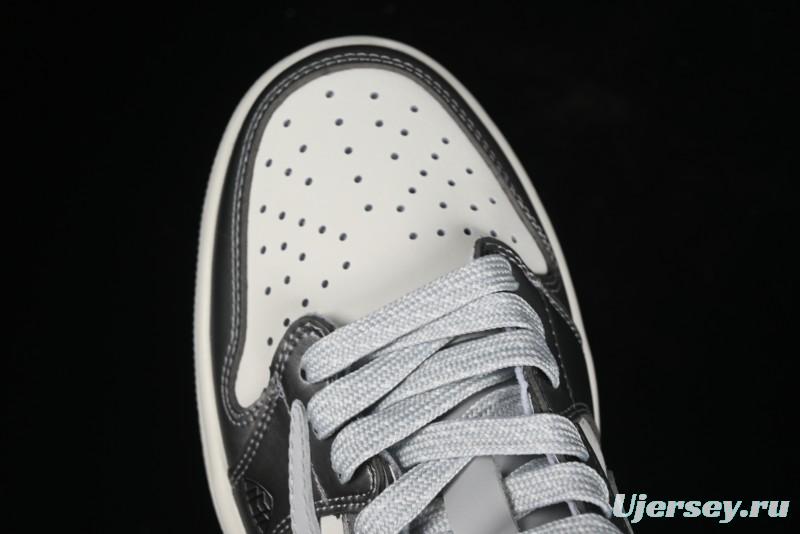 Nike Travis Scott x Fragment Design x Air Jordan 1 Low OG SP AJ1 Culture Casual Sneakers - AG3702-802