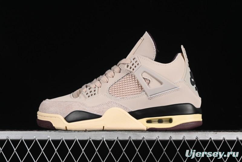 Nike A Ma Maniere x Air Jordan 4 Retro "Fossil Stone" - FZ4810-200