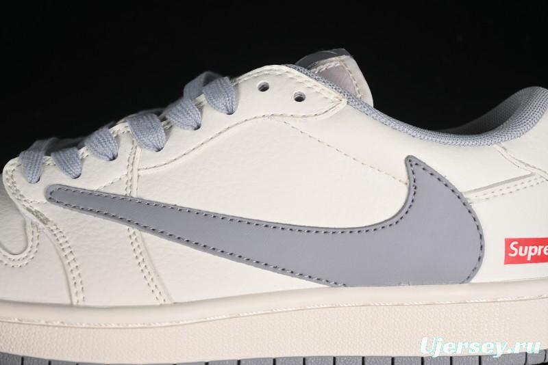 Nike Travis Scott x Fragment Design x Air Jordan 1 Low OG SP AJ1 Supreme Collaboration - XZ1168-003