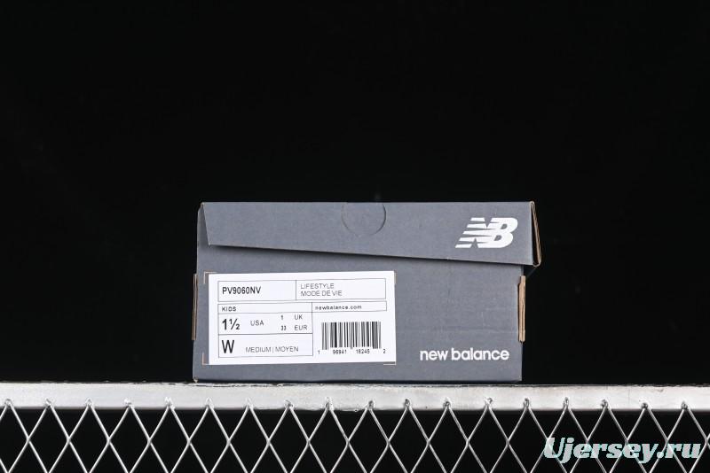 New Balance 9060 Series Kids Hook and Loop Sneakers - PV9060NV