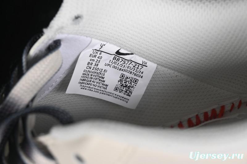 Nike Air Force 1 '07 Low Supreme Collaboration - White Black Two-Tone Low-Top Casual Sneakers - BB7577-217