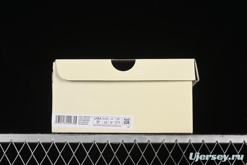 Nike Travis Scott x Fragment Design x Air Jordan 1 Low OG SP AJ1 Supreme Collaboration - XZ1168-002