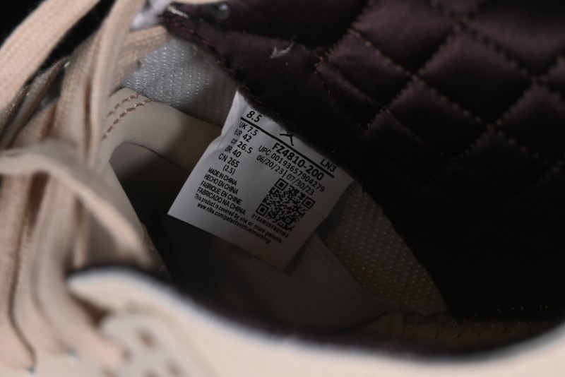 Nike A Ma Maniere x Air Jordan 4 Retro "Fossil Stone" - FZ4810-200