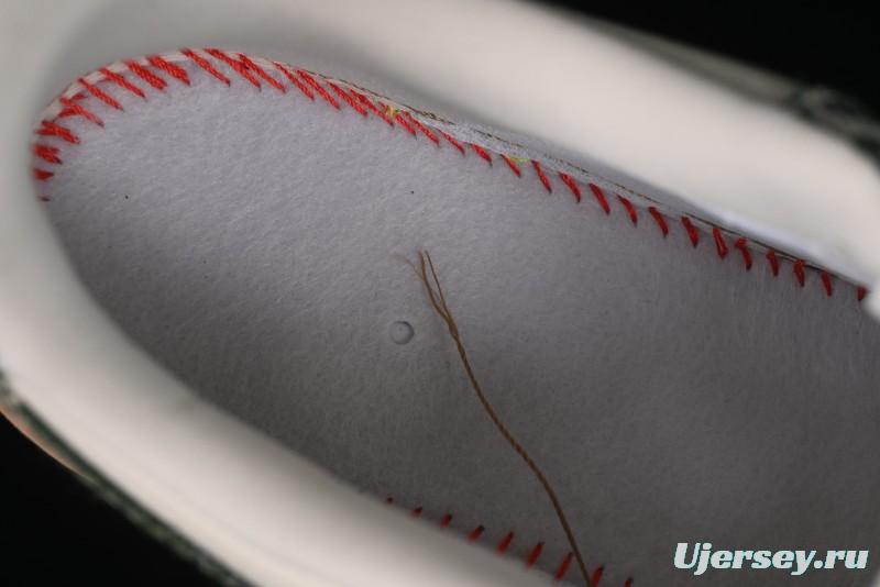 Nike Air Force 1 '07 Low Dior Collaboration - Beige Green Swoosh Low-Top Casual Sneakers - KK1988-010