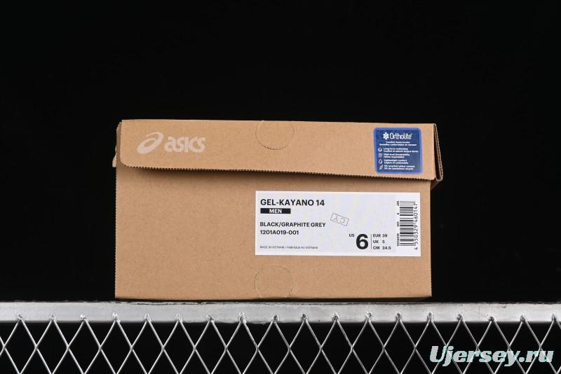 Asics Gel-Kayano 14 Running Shoes with 3D Visible GEL Cushioning and FF BLAST PLUS Midsole - 1201A019-001