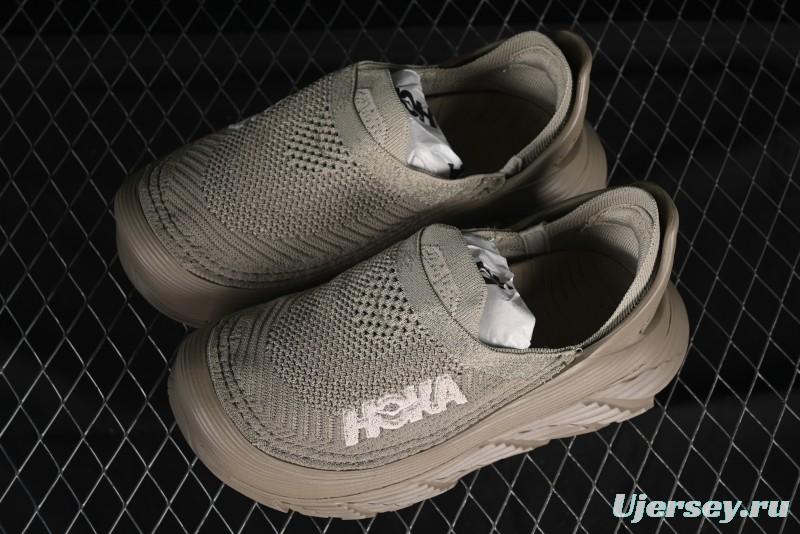 HOKA ONE ONE Restore Tc Classic Versatile Comfortable Cushioned Anti-Slip Low-Top Running Shoes - 1134532 DOTN