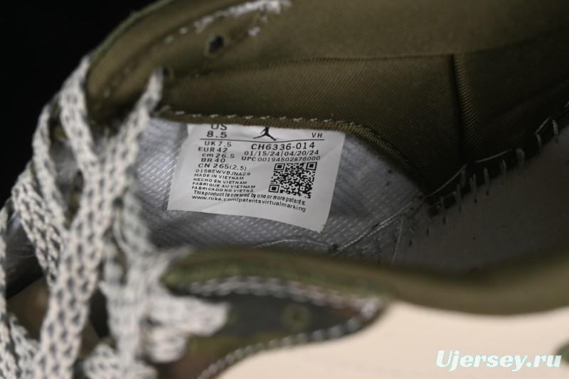 Nike Air Jordan 1 Low OG SP Travis Scott x Fragment Design Collaboration Sneakers - CH6336-014