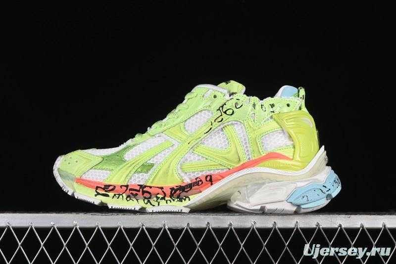 Balenciaga Runner Kith Four Color Retro Casual Sneakers - WRNMT4697