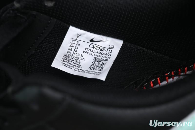 Nike Air Force 1 '07 Low Custom Casual Sneakers with Full-Length Air Cushion - CW2288-111