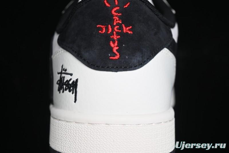 Nike Travis Scott x Fragment Design x Air Jordan 1 Low OG SP Casual Sneakers - XZ6868-002