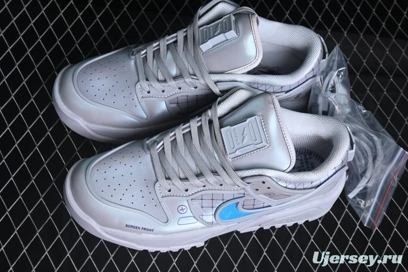 Nike Rtfkt Studios x Dunk Genesis Low OG Ghost Metaverse Series Casual Skate Shoes - HF0438-001