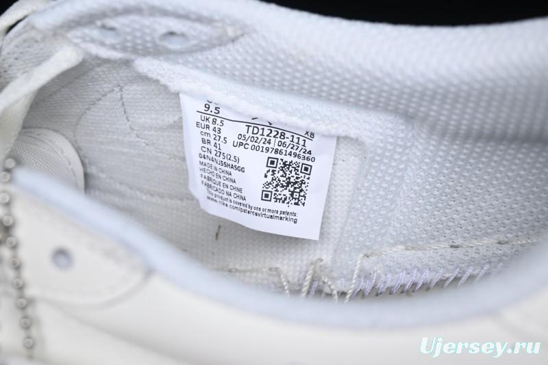 Nike Travis Scott x Air Jordan Low OG SP AJ1 Retro Sneakers - TD1228-111