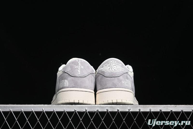 Nike Travis Scott x Fragment Design x Air Jordan 1 Low OG SP AJ1 Low Top Casual Sneakers - XS3086-001