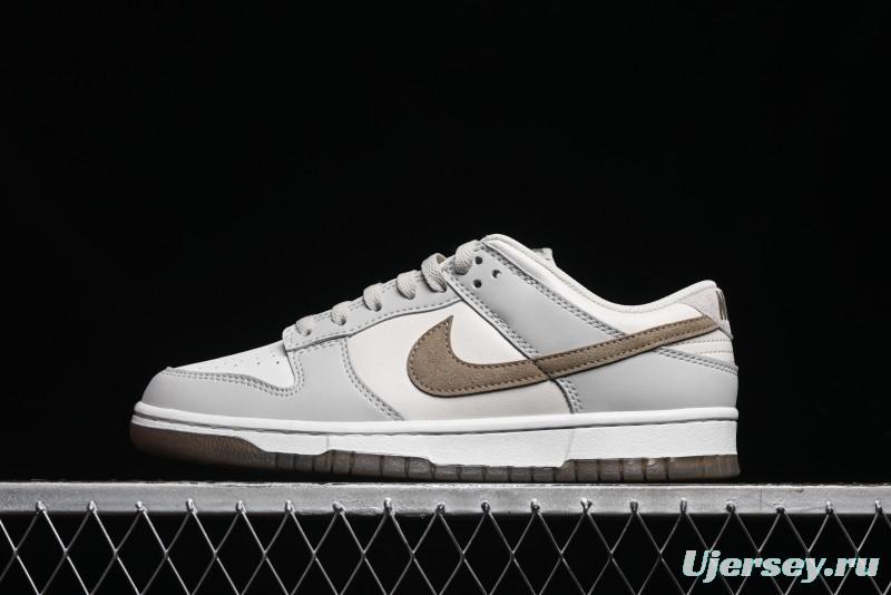 Nike Dunk Low SB Casual Sneakers in Phantom/Khaki - FJ4188-001