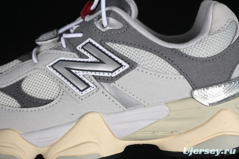 New Balance 9060 Series Hook and Loop Kids Sneakers - PV9060GRY