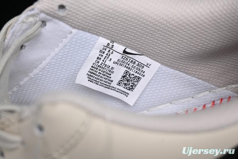 Nike Air Force 1 '07 Low The North Face Collaboration - Beige Black Red Sole Low-Top Casual Sneakers - XZ6188-309