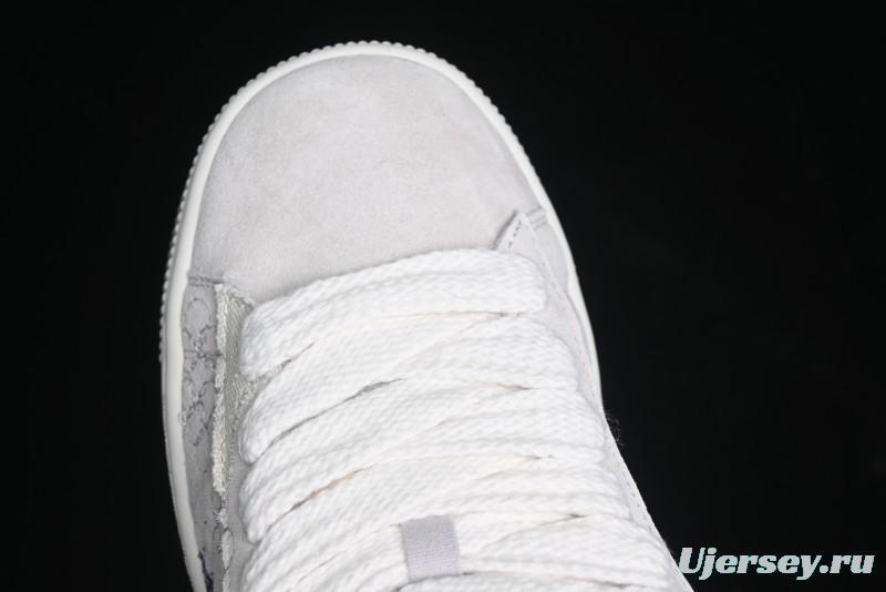 Puma Suede XL Retro Casual Sneakers with Premium Pigskin Upper - 395777-02