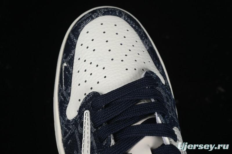 Nike Travis Scott x Fragment Design x Air Jordan 1 Low OG SP AJ1 Retro Sneakers - CH6336-017