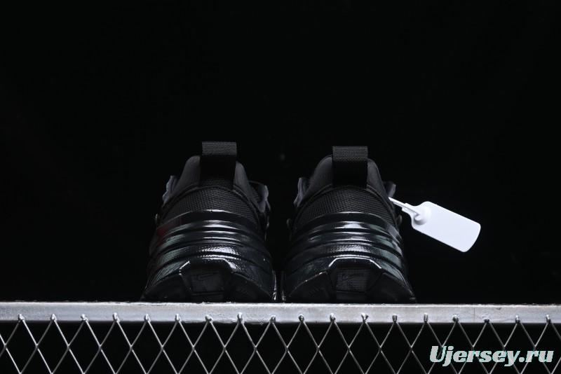 Nike Runtekk V2K Low-Top Retro Running Shoes with Cushlon Foam and Distressed Midsole - HQ1582-001