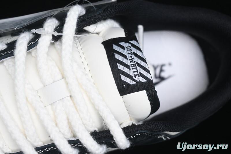 Nike SB Dunk Low Off-White Collaboration - Anniversary High-End Custom Low-Top Casual Skate Shoes - YX5066-211