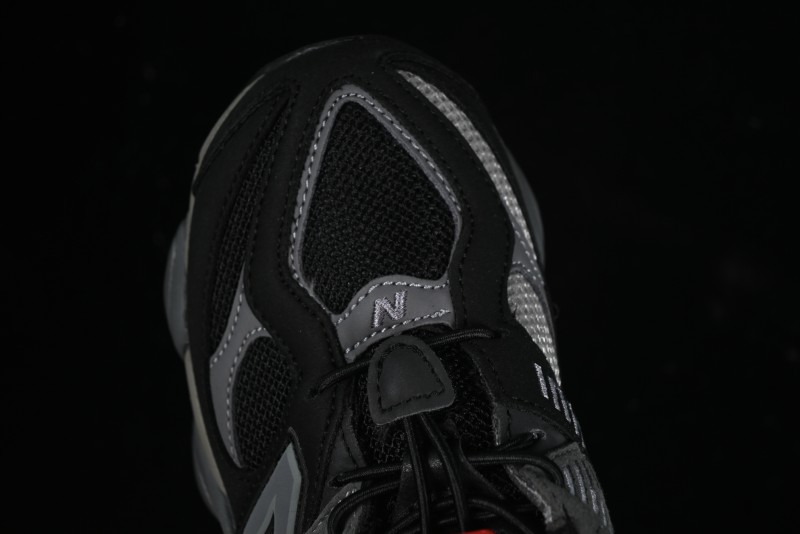 New Balance 9060 Series Hook and Loop Kids Sneakers - PV9060BLK