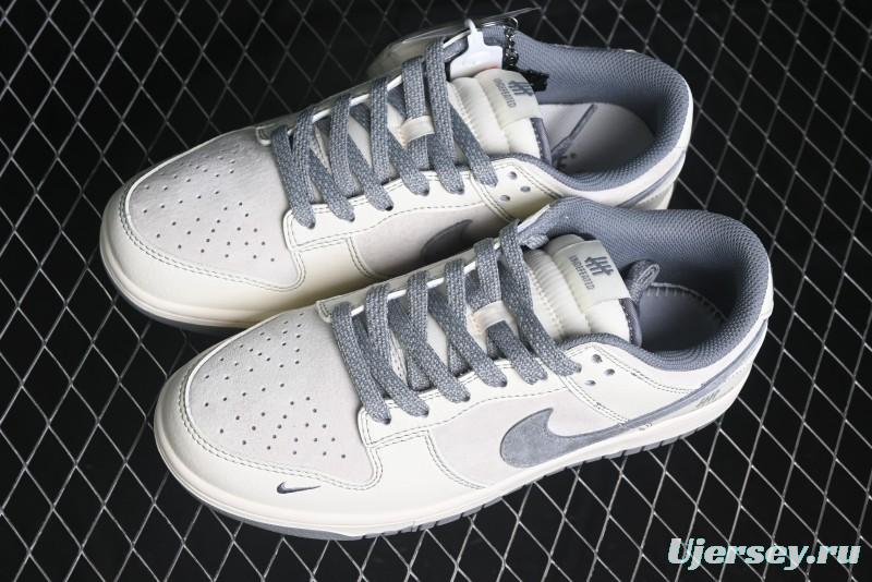 Nike SB Dunk Low UN Collaboration - Beige Grey Line Grey Sole Anniversary High-End Custom Low-Top Casual Skate Shoes - BB7518-003