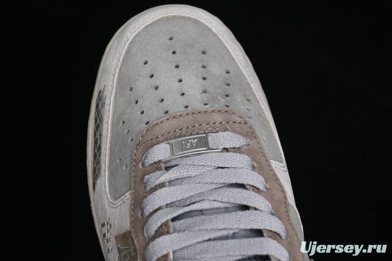 Nike Air Force 1 Low "Green Dragon Crescent Blade" Casual Sneakers - CD1212-555